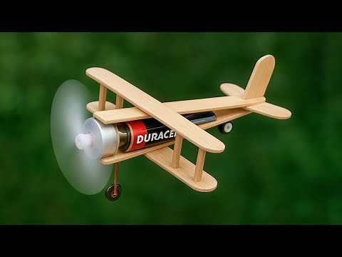 How to Make an Easy Toy Airplane at Home | Simple Toy Ideas \\ Invention Crafts