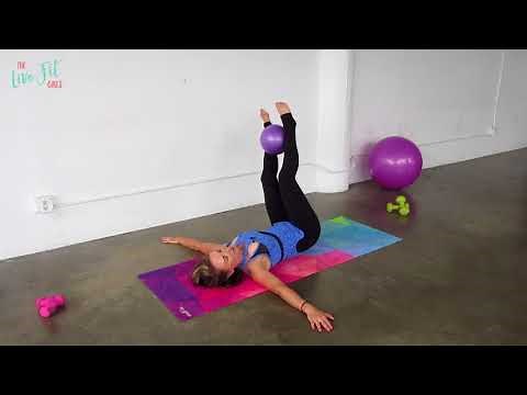 Mini Ball Ab Workout | Exercises with the small exercises ball!