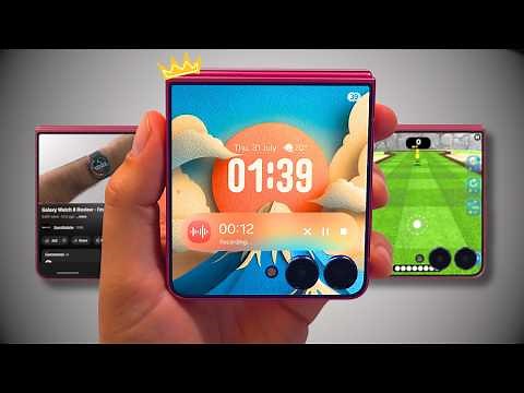 EVERYTHING you can do on the Z Flip 7 Cover Screen!