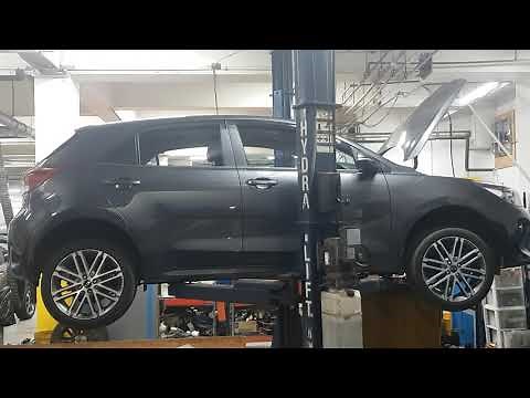 KIA RIO 2018 /2019 MODEL/ ENGINE Oil change and inspection and Brakes cleaning