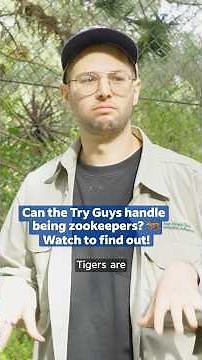 How to Become a Wildlife Care Specialist (Ft. the Try Guys) | #Indeed #Zookeeper #TryGuys