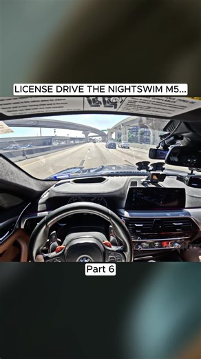 License Drive Night Swim with M5 Car Experience