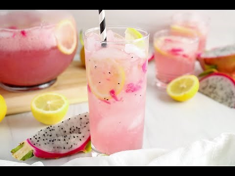 Dragon Fruit Lemonade