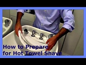 ✄ Barber Tutorials 7 - How to Prepare for Hot Towel Shave