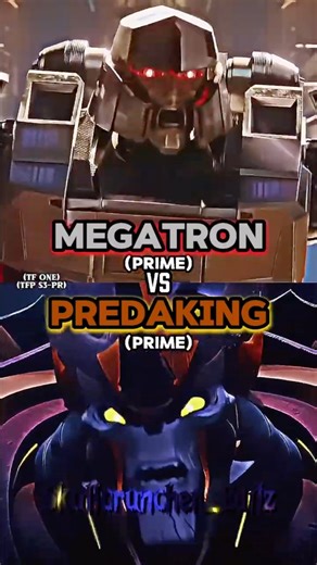 Megatron vs Predaking #shorts #transformers #wis #edit #battle