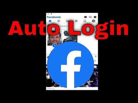 How to Auto Login on Facebook - iOS & Android (Mobile)