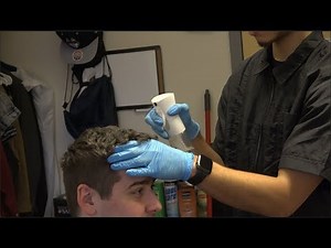 Dorm Room Barbershop Haircut