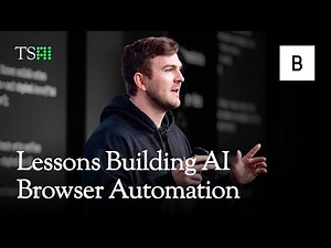 Building an AI-First Browser Automation Framework In TypeScript - Paul Klein, Browserbase