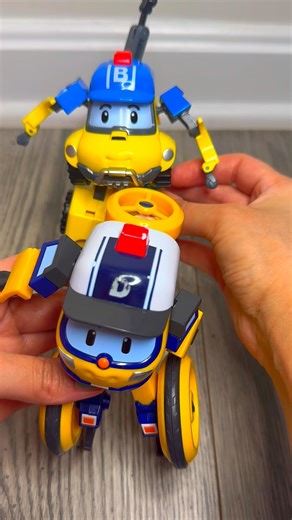 Robocar Poli Droney & Bucky Transform into Transformers! 🤖⚡ #robocarpoli #toytransformation #toys
