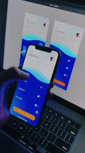 Creating a Modern Mintenance app ui design Adobe Xd. Preview Figma prototypes on mobile device.