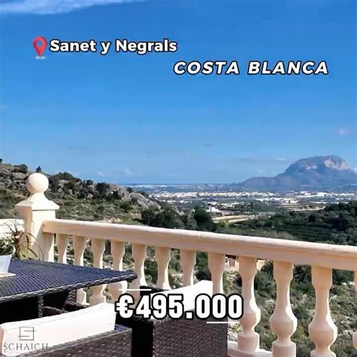 Spanien - Costa Blanca - Villa mit 2 Wohnungen in Sanet y Negrals zu verkaufen, 495.000 € #forsale