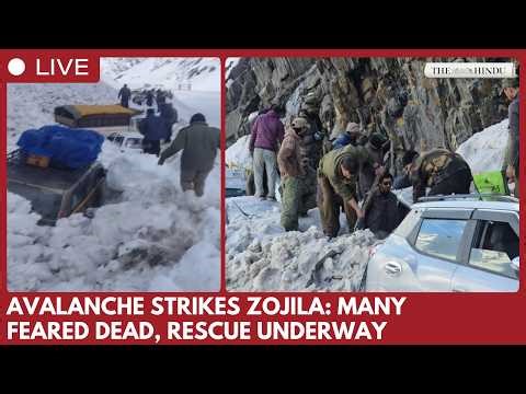 Avalanche at Zojila Pass in Ladakh: several feared killed, rescue operations underway