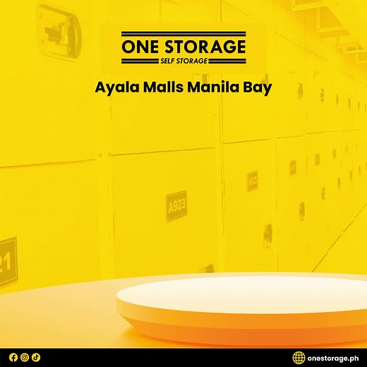 New Lockers at One Storage Ayala Malls Manila Bay