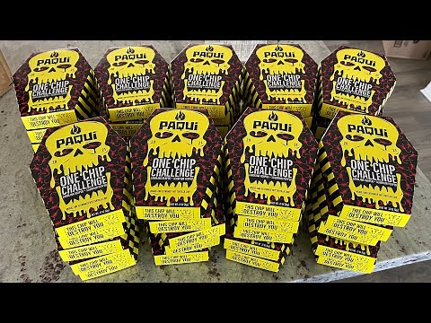 Paqui One Chip Challenge 2021 x45 | Current World Record | #onechipchallenge