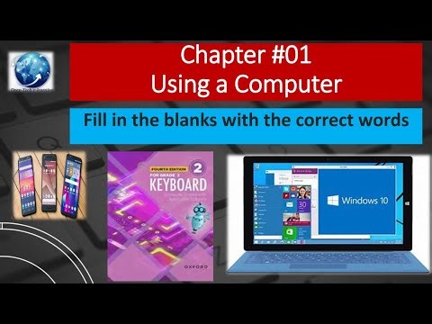 Class 2 Chapter 01"Using a Computer"Fill in the Blanks #Keyboard series Fourth Edition by oup