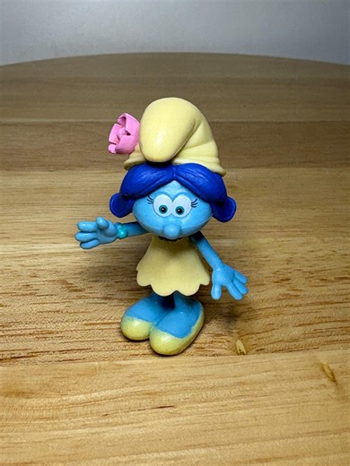 The Smurfs Blossom the Lost Village Figure - Posable Arms - Etsy
