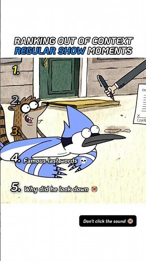Ranking Regular Show Moments 😭