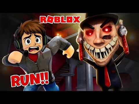 Can I Escape The Evil Sir Scary Mansion In Roblox 😱