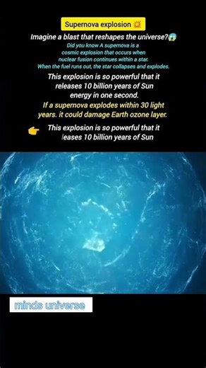 supernova explosion #cosmicexploration #suneffect #space
