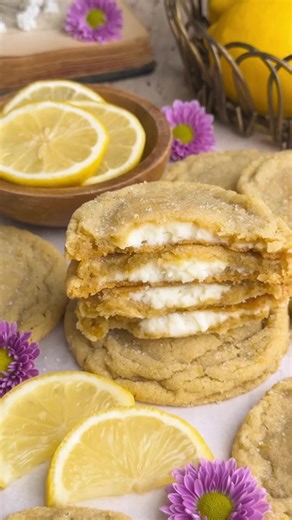 Il cuore segreto di questi biscotti al limone cambia tutto! Dovete provare questa ricetta. | Chefclub Italia