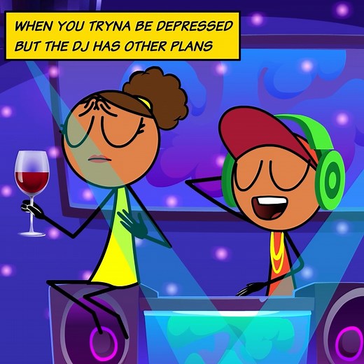 5.5M views · 273K reactions | No crying in the club  . . #2danimation #animationmeme #anime #couplecomedy #couplegoals | Backbench Animations | Facebook