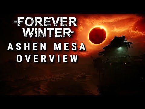 Ashen Mesa - Forever Winter Map Overview