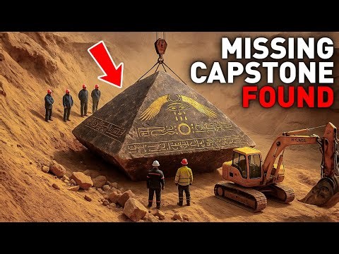 BREAKING Discovery in Giza: The Lost Gold Capstone Finally SURFACES