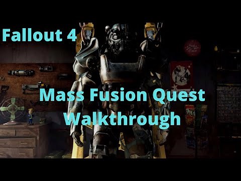 Fallout 4 Mass Fusion Quest Walkthrough