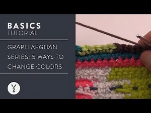 Graph Afghan Series - 5 Ways to Change Colours