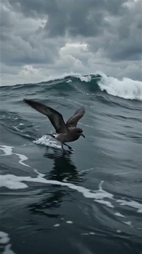 The Tiny Ocean Bird That Never Gets Lost #4k #wildlife #birds #nature #shorts #viral