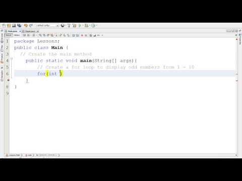 Java - How to display Even and Odd numbers