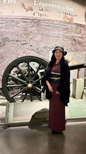 カナダ戦争博物館 Canadian War Museum I visited Ottawa for an errand and stopped by the Canadian War Museum. The museum presents every conflict that has shaped the history of Canada—from intertribal battles over hunting grounds as far back as 5000 BC, to the conflicts that are still unfolding around the world today. As a Japanese person, I grew up with the sense that “the war ended” with the atomic bombings of Hiroshima and Nagasaki and the signing of the surrender on the USS Missouri. But in Canada, the