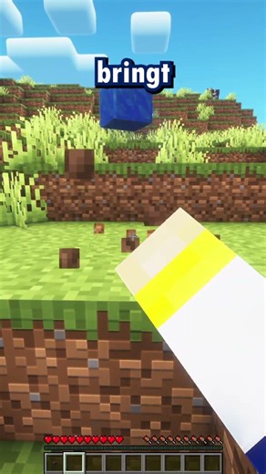 MINECRAFT aber BLOCK DROPS sind RANDOM! #shorts #minecraftshorts #minecraftchallenge