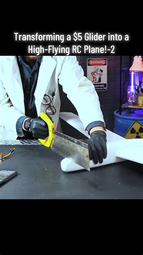 Transforming a $5 Glider into a High-Flying RC Plane! | rc airplane