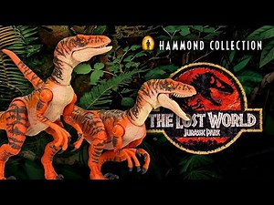 The Lost World: Jurassic Park's "Tiger" Velociraptor & Stygimoloch Toy Review / collectjurassic.com