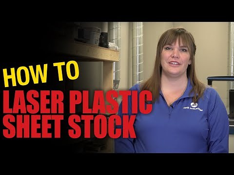 How to Laser Plastic Sheet Stock for the Best Results