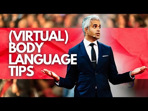 Hand Gestures and Body Language for Persuasive (Virtual) Presentations