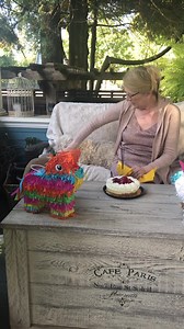 136K views · 10K reactions | When Papa came home we lit the cake with sparklers to celebrate my 7th birthday and then opened gifts. I got a tweety bird and Mama also got an unbirthday gift for Piper too. We later played together and Piper exchanged birds but I didn’t mind! | The Piper Chronicles | Facebook