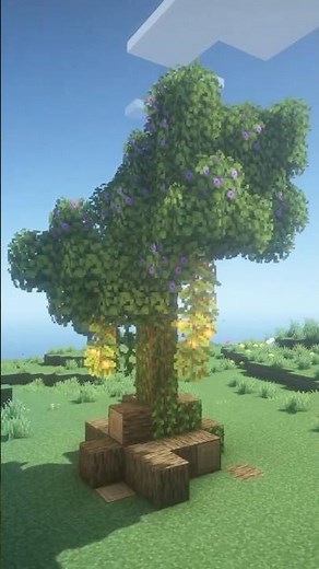 How to Build Better Azalea Trees in Minecraft #minecraftbuilding #minecraft