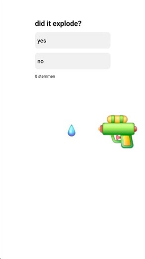 did it explode if you double tap?