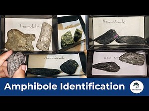 Amphibole Minerals Identification - Hornblende, Actinolite, Tremolite | Minerals & Rocks in Geology