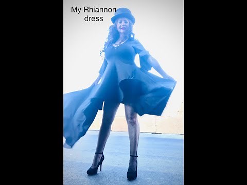 Super high windy day with new Rhiannon dress!