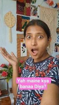 kya ban gaya?#craft #macreme#diy #creative #shorts