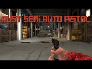 Rust Semi Auto Pistol