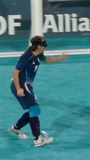 This is how football for the blind works.