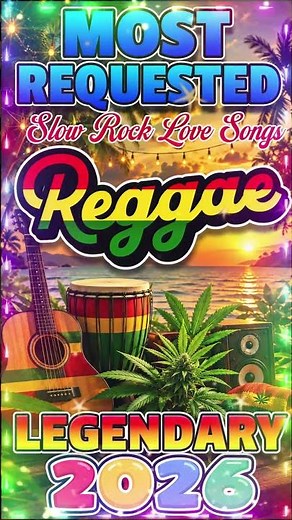 🌅 Legendary Reggae 2026 | Most Requested Slow Rock Love Songs Mix #reggaelovesongs #relaxingmusic