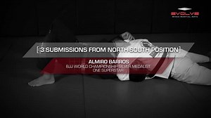 8.7K views · 139 reactions | WATCH: 3 Submissions From The North South Position as demonstrated by World Championship Silver Medalist Almiro Barros from the EVOLVE Fight Team! | Evolve Vacation | Facebook