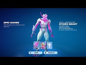 HOW TO GET HAYLEE SKYE STORM BEAST SKIN IN FORTNITE!