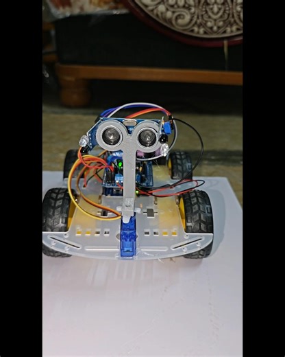 Human Following Robot Using Arduino | Ultrasonic & IR Sensor Smart Robot 🤖