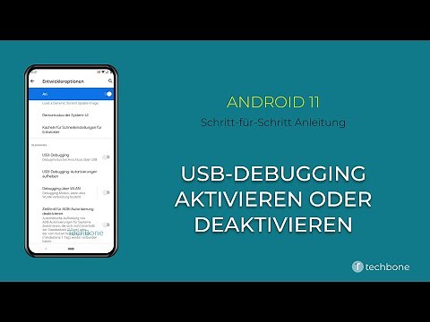USB-Debugging ein-/ausschalten [Android 11]